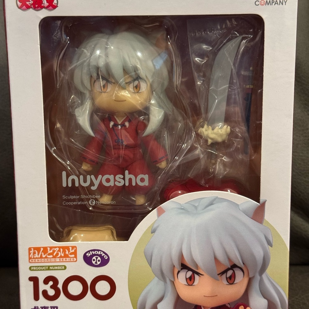 Nendoroid 1300 Inuyasha Brand New Sealed